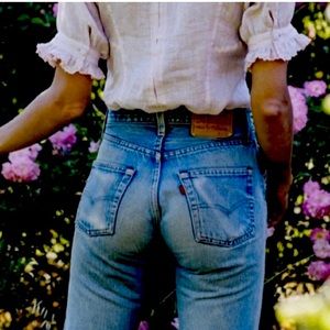 COPY - Levi’s | Broken In Short Inseam 501’s in Medium Wash